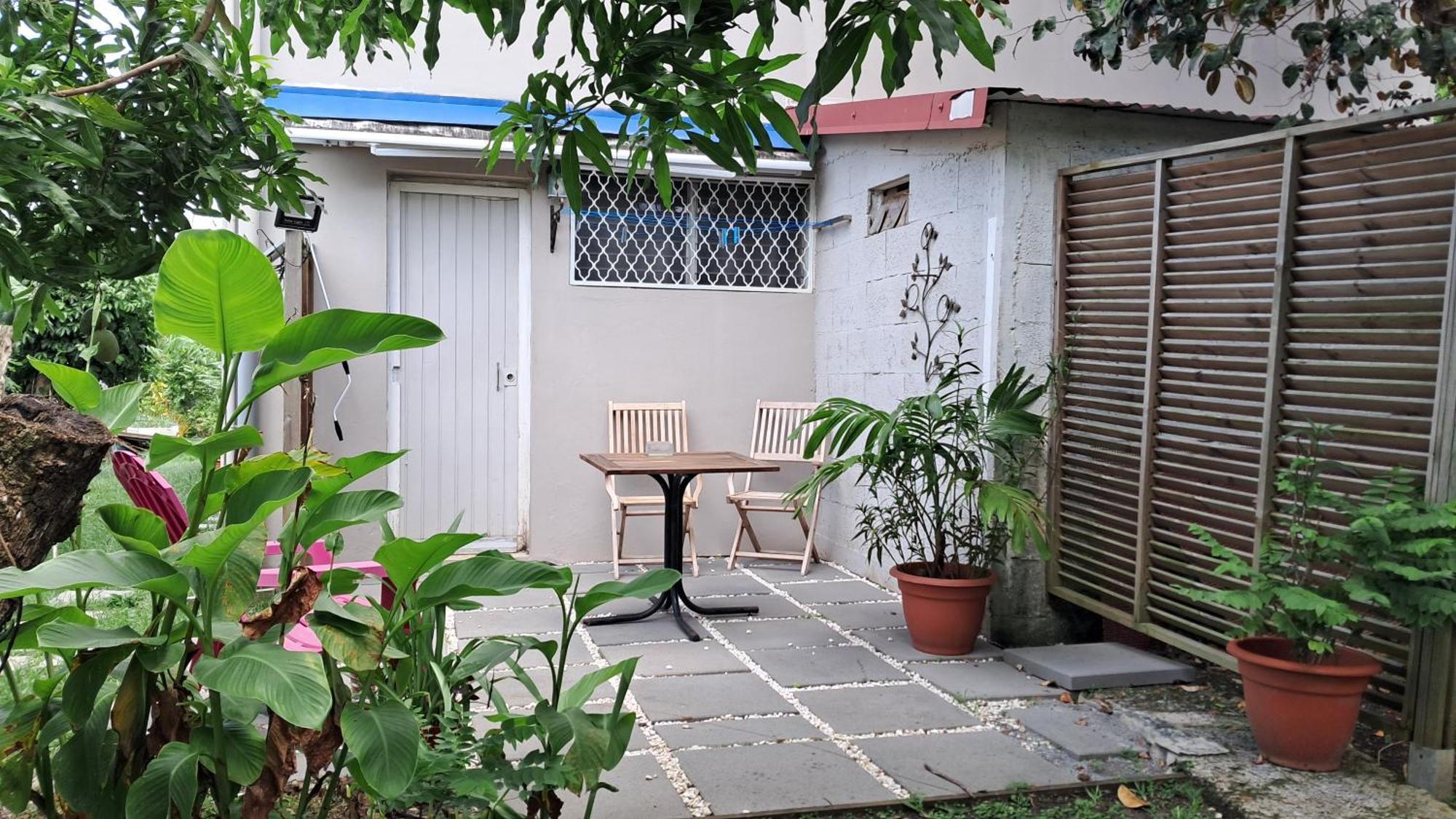 Agreable F2, Jardin, Garage, Fibre, Clim Ch Appartement Fort-de-France Buitenkant foto